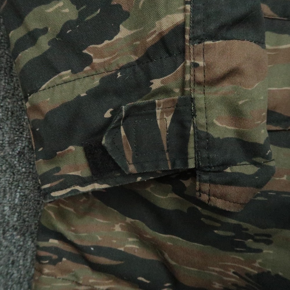 Rothco Jacket Men Large Brown Black Green Tiger Stripe Camo M65 Field Military - Picture 4 of 10